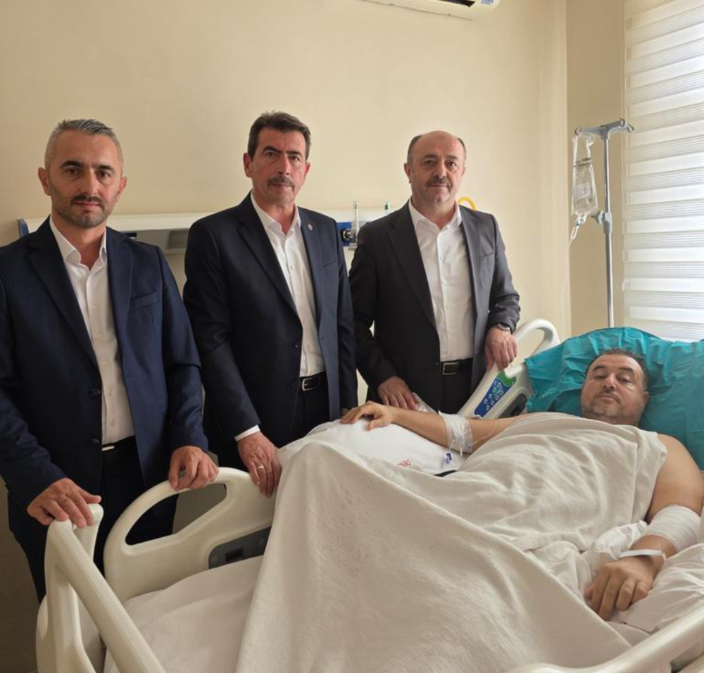 Okul müdürüne silahlı saldırı! Talat Yavuz’dan ziyaret ve açıklama