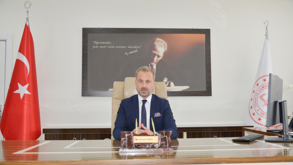 Beraat Şahin il milli eğitim müdürü olarak atandı