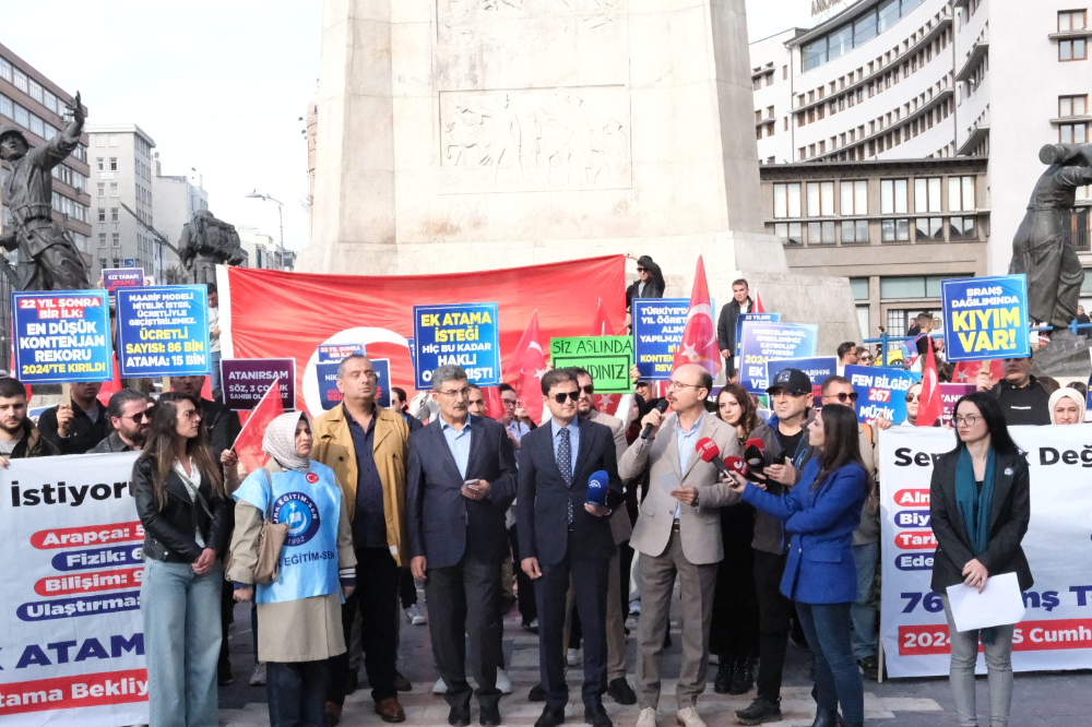 Atama bekleyen öğretmen sayısını açıklayan Geylan: 