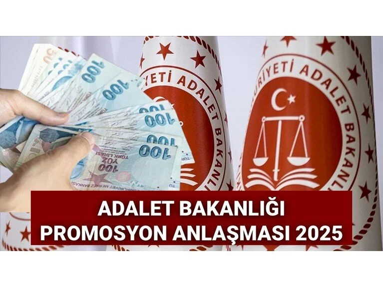 Adalet Bakanlığına rekor maaş promosyonu ve faizsiz kredi 